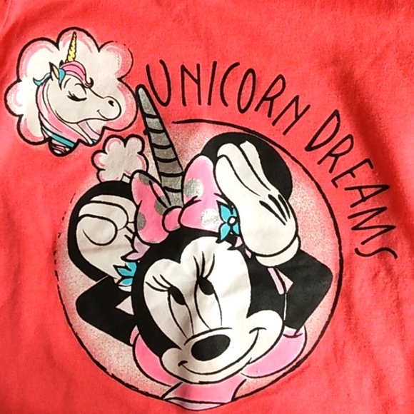 NEW DISNEY Minnie Mouse Toddler 3 pc Short Set & Ponytail Scrunchies 2T - Picture 16 of 16